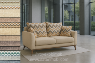 پارچه مبلی راحتی مخمل دارای طرح دار و ساده بسیار لطیف