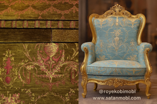 پارچه مبلی استیل و کلاسیک دارای طرح و رنگ های چشم گیر